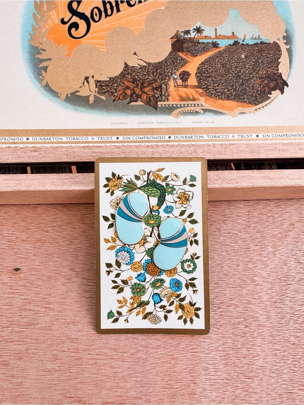 Vintage Blue Earrings
